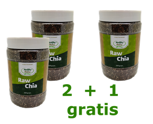 Chiazaad pot 500 gram, 3e gratis!